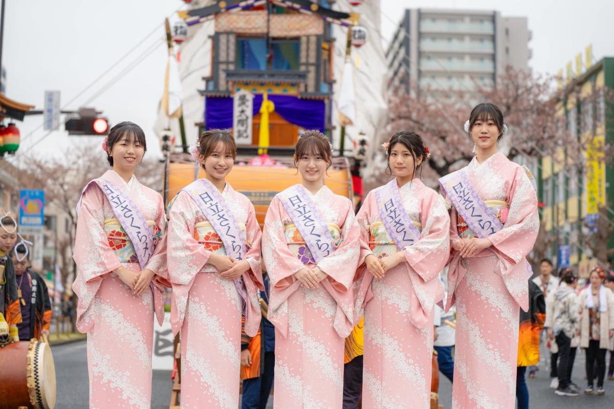日立市の観光大使「日立さくらメイツ」